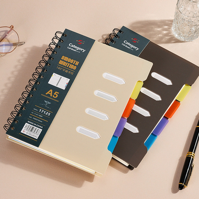 High Durability and Standard Paper with Durable Cover Spiral Hardcover Notebook
