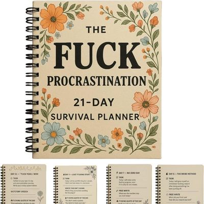 Niestandardowy Notatnik z Oprawą Śrubową, Kolorem i Układem w Kropki