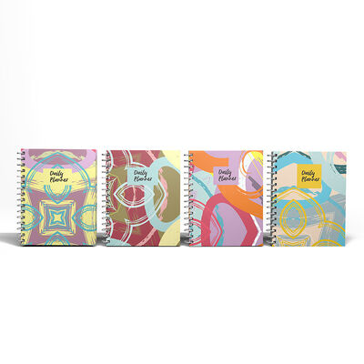 Drukowanie logo Spiral Hardcover Notebook 100 Stron Trwały Spiral Binding Idealny do konferencji biznesowych i warsztatów