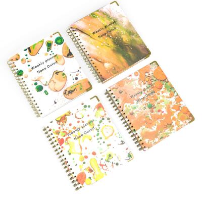 100 stron Dziennik na zamówienie Notatnik Biała strona Kolor Doskonały wybór dla współpracy zespołowej i rozwoju strategii