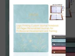 Druk Logo Niestandardowy Notatnik 100 Stron Spersonalizowane Notatniki do Rozwoju Zawodowego i Szkoleń