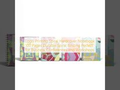 Niestandardowe notesy spiralne, trwała, twarda oprawa