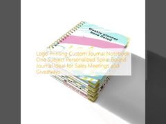 Notatnik na spirali, czarna, twarda, elegancka